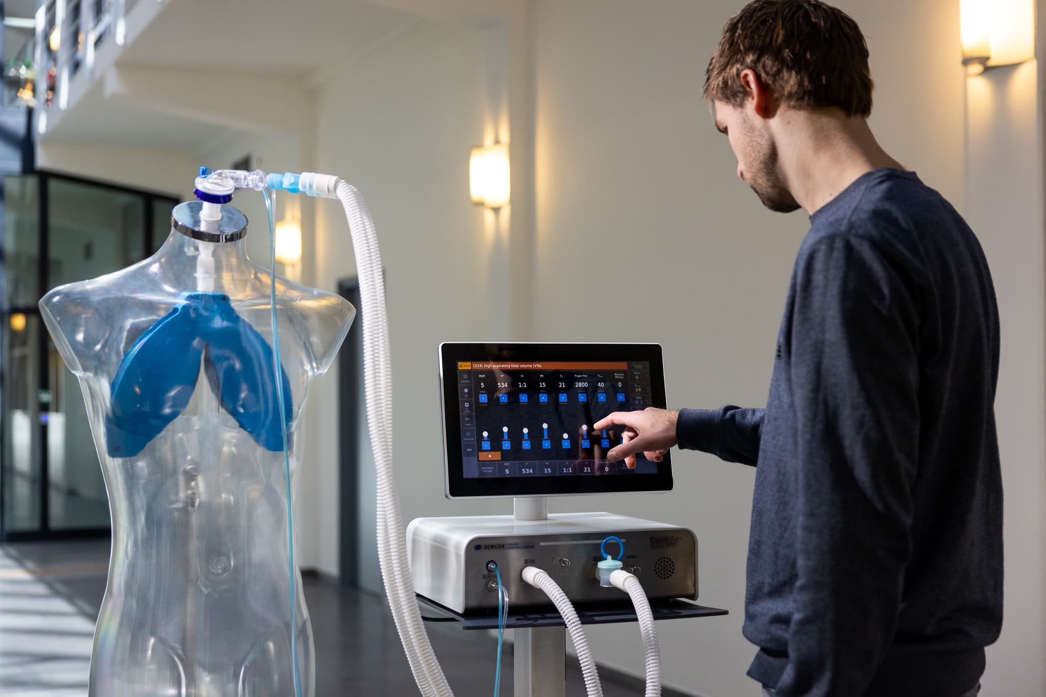 DamcAir with dummy and engineer